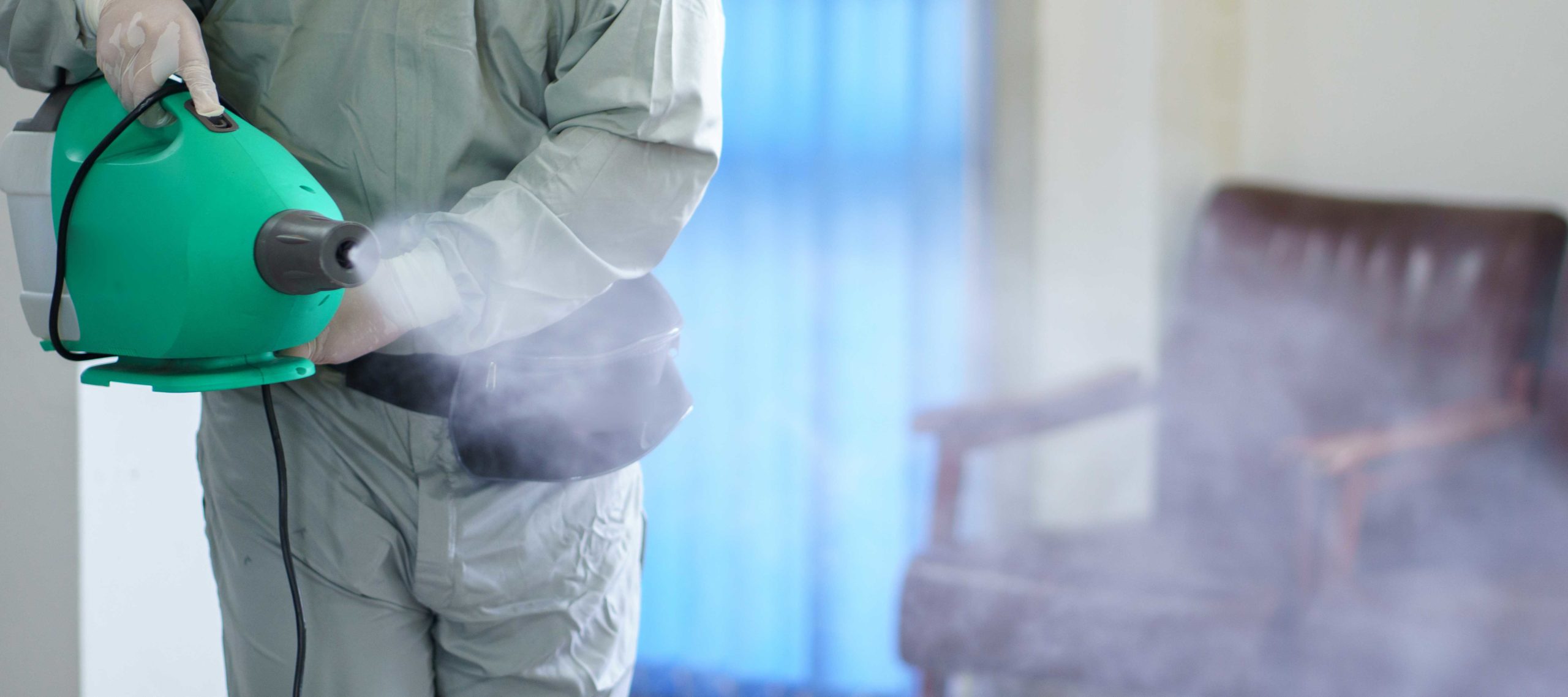Virus Cleaning - Spraying Electrostatic Disinfectant Springfield Missouri